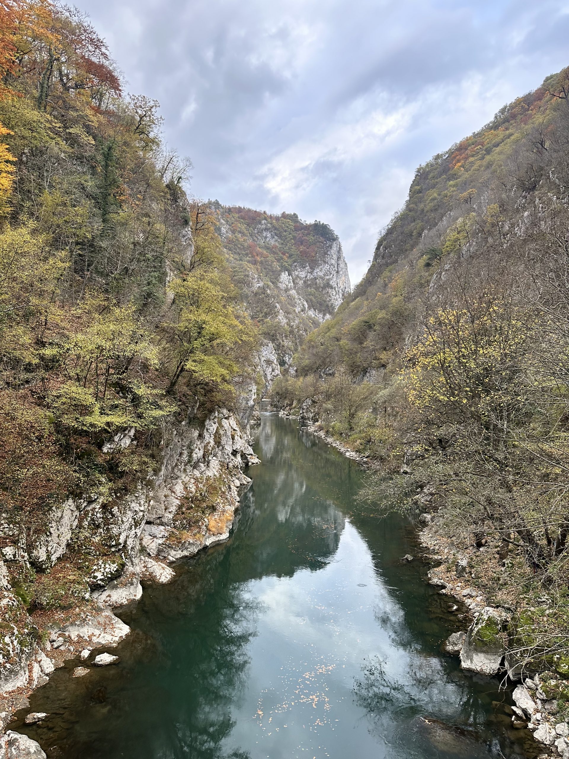 Реки Лим и Луча в ноябре